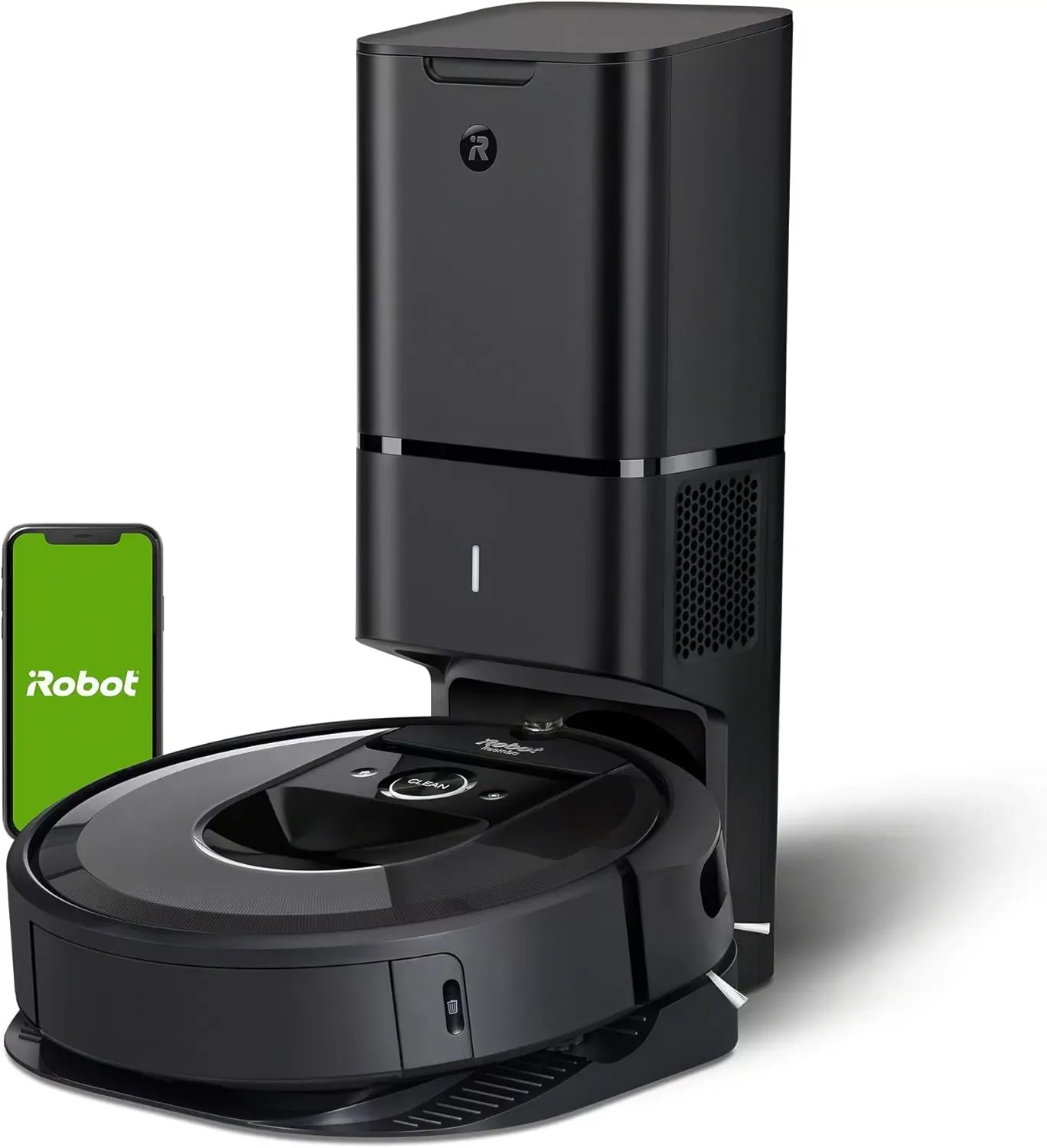 iRobot Roomba j6+ (6550) Self-Emptying Robot Vacuum – Identifies and avoids pet Waste & Cords, Empties Itself for 60 Days, Smart Mapping, Compatible with Alexa, Ideal for Pet Hair, Roomba J6+
