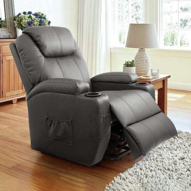 ✨Faux Leather Power Lift Recliner Chair with Massage and Heating Functions✨