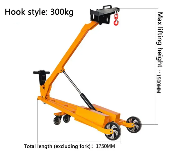 ⚡Clearance Sale?Hand Push Portable Electric Forklift
