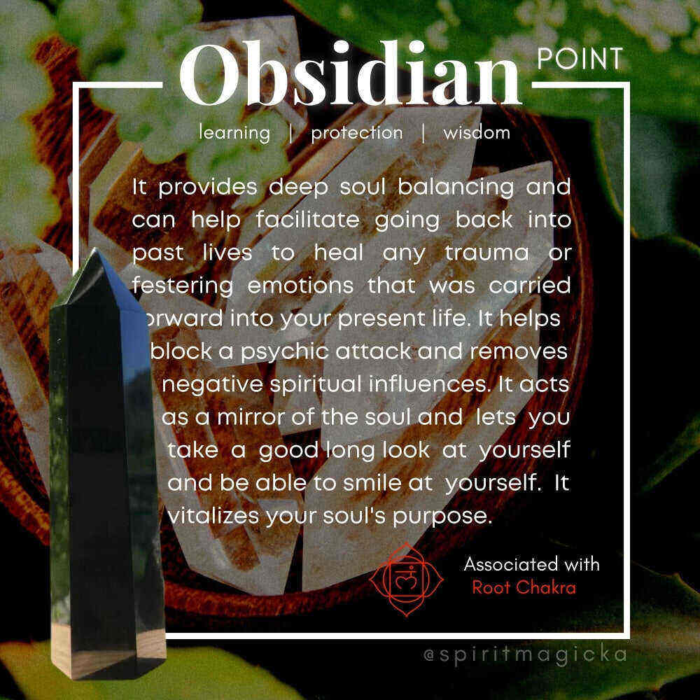Obsidian & Citrine Energy Enhancer Set