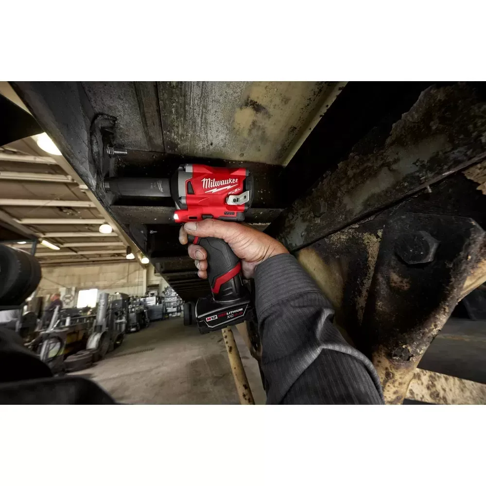 Milwaukee Pre-Sale M12 2555-20 M12 FUEL 12V 1/2-Inch Stubby Impact Wrench - Bare Tool