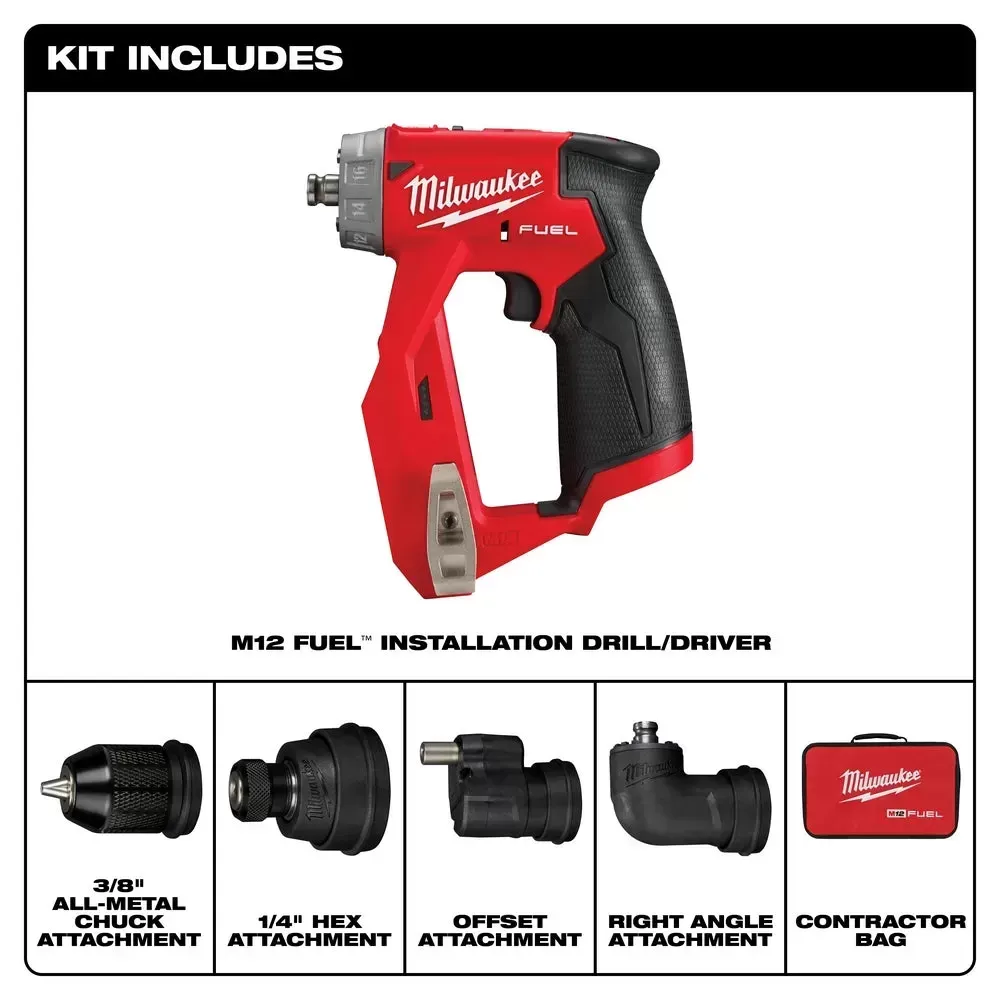 Milwaukee Pre-Sale Pre-Sale 2505-20 M12 FUEL 12V 4-in-1 Installation Drill/Driver -Bare Tool