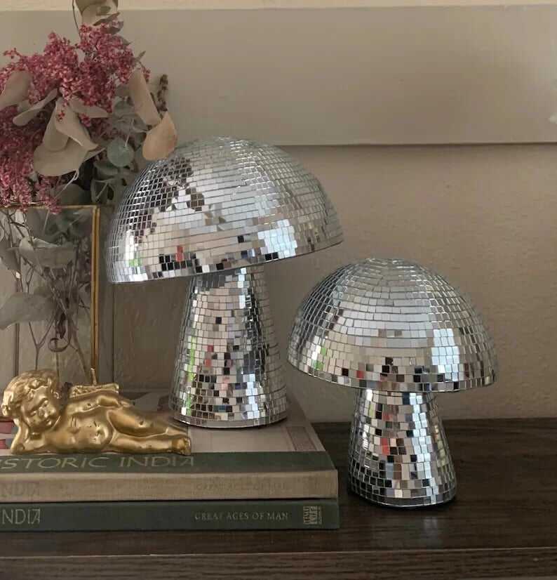 Mushroom Disco Ball - Buy a set and save $30 with free shipping?Ornaments