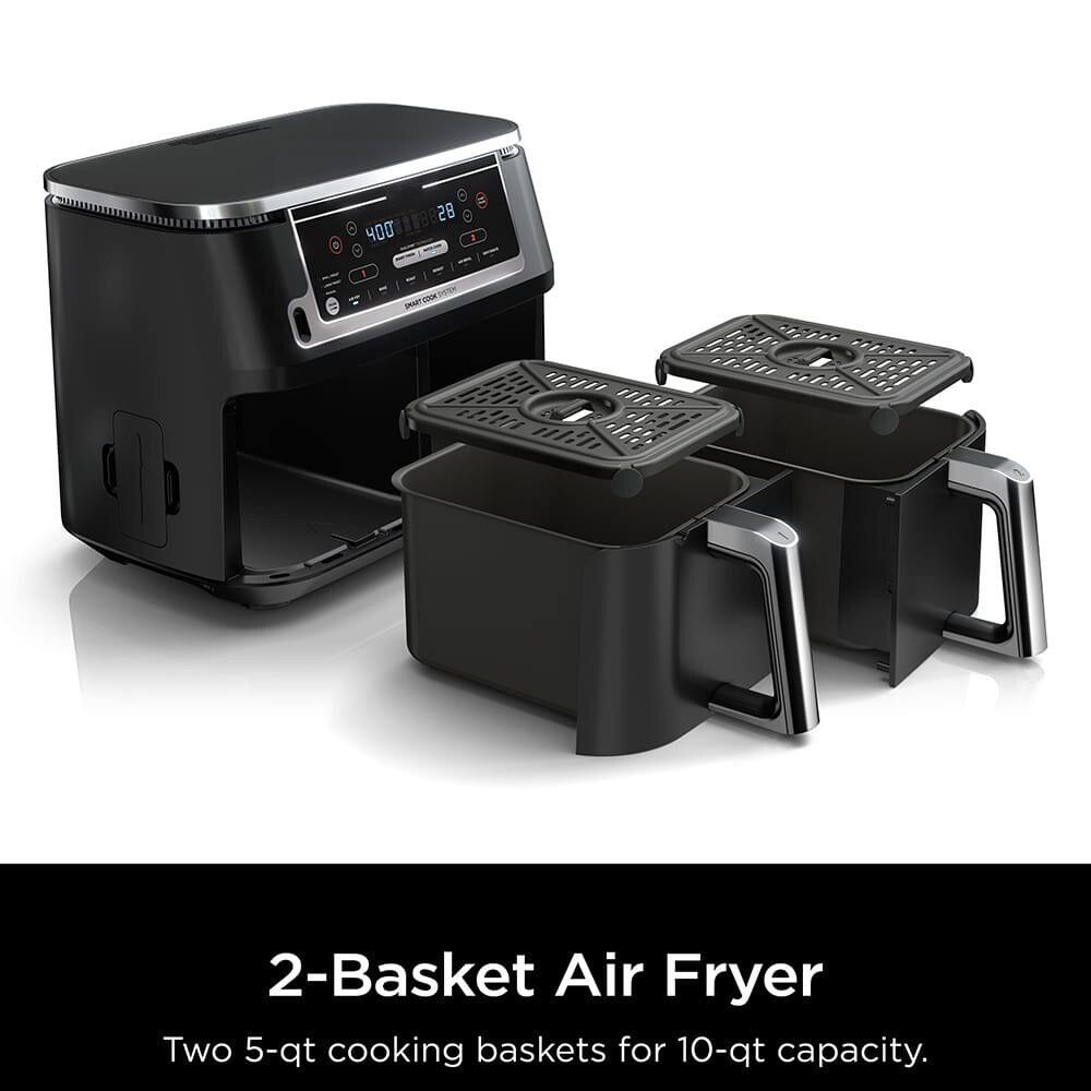 Air Fryer with 2 Independent Frying Baskets