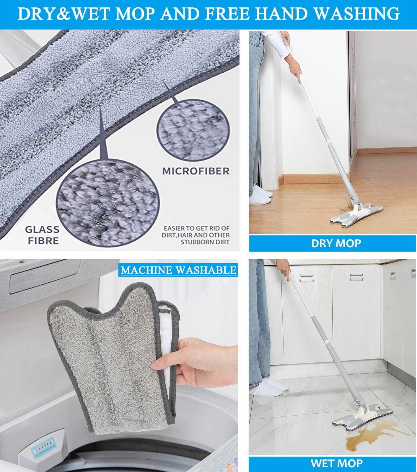 ?Last day 48% OFF- Butterfly mop-all- round cleaning ?