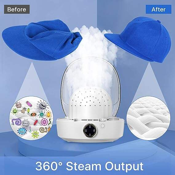 ? Last Day For Clearance✨Automatic Cap Cleaner with steam and Dry