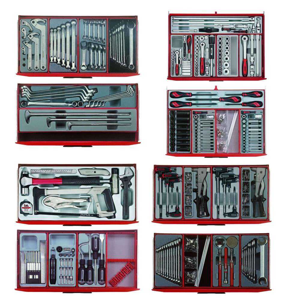 Big Sale- Teng Tools 1001 Piece Mega Master Hybrid Hand Tool Set-TCMM1001N